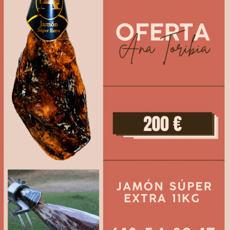 Jamón Súper Extra Ana Toribia Oferta Aracena