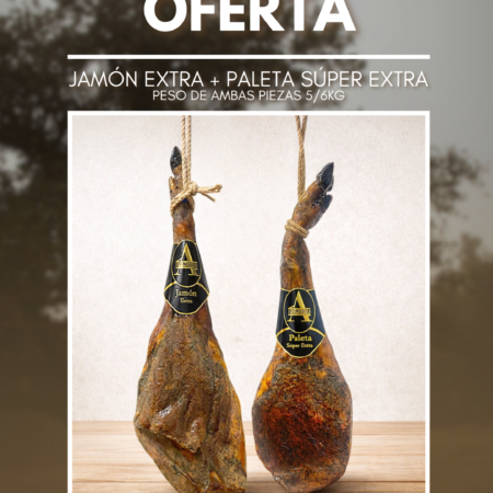 COMBO JAMÓN EXTRA + PALETA SÚPER EXTRA